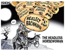 THE HEADLESS HORSEWOMAN by Steve Sack