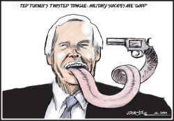 TED TURNER'S TWISTED TONGUE by J.D. Crowe