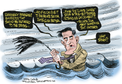 ROMNEY STORM  by Daryl Cagle