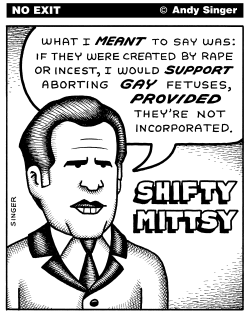 SHIFTY MITT by Andy Singer