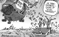 ROMNEY RELIEF by Mike Keefe
