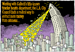 LOCAL-CA LA CITY COUNCIL SEEKS TAX HIKE by Monte Wolverton