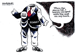 ROMNEY AND FEMA  by Jimmy Margulies