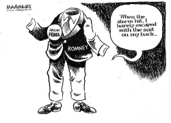 ROMNEY AND FEMA by Jimmy Margulies