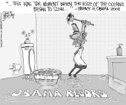OBAMA'S RISING WATERS by Gary McCoy