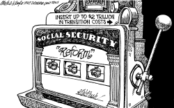 SOCIAL SECURITY REFORM by Mike Keefe