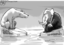 GOP ON ICE  by Pat Bagley
