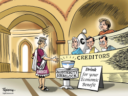 AUSTERITY FOR GREECE  by Paresh Nath