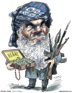 AFGHAN WARLORD ISMAIL KHAN -  by Taylor Jones