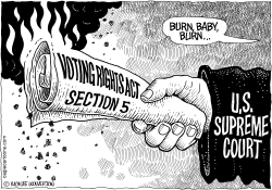 VOTING RIGHTS ACT UNDER FIRE by Monte Wolverton
