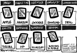 TABLETS by Milt Priggee