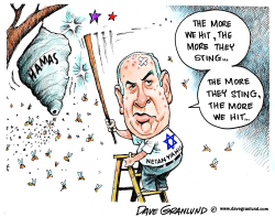 ISRAEL AND HAMAS by Dave Granlund