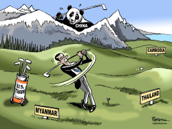 OBAMA IN ASIA by Paresh Nath