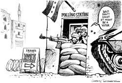 IRAQI ELECTIONS by Patrick Chappatte