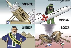 MIDEAST WINNERS AND LOSERS by Steve Greenberg