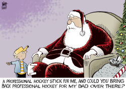 HOCKEY FOR DAD,  by Randy Bish