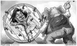 SUSAN RICE GOES ROUND AND ROUND by Taylor Jones
