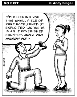 WEDDING DIAMONDS by Andy Singer