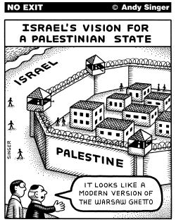 PALESTINIAN STATE by Andy Singer