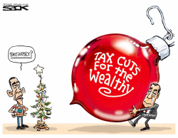 TAX CUTS FOR THE WEALTHY by Steve Sack