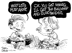 PLAY ARMY by Daryl Cagle