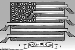 US GUNS BW by Steve Greenberg