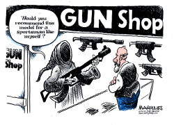 ASSAULT WEAPONS  by Jimmy Margulies