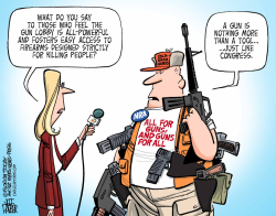 GUN LOBBY USES CONGRESS by Jeff Parker