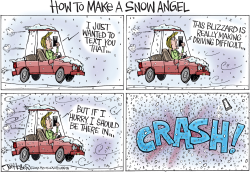 SNOW ANGEL by Joe Heller