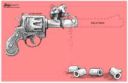  TRICKLE-DOWN SOLUTION TO THE GUN VIOLENCE PROBLEM by Manny Francisco