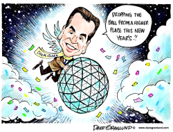 NEW YEAR BALL DROP by Dave Granlund