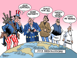 2013 RESOLUTIONS by Paresh Nath