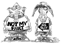 NOT MY FAULT by Daryl Cagle