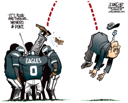 LOCAL PA  EAGLES FIRE ANDY REID  by John Cole
