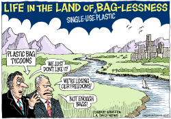LOCAL-CA ONE-USE PLASTIC BAG BAN  by Monte Wolverton