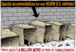 60000 HOMELESS VETS  by Monte Wolverton