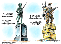 SECOND AMENDMENT AND NRA by Dave Granlund