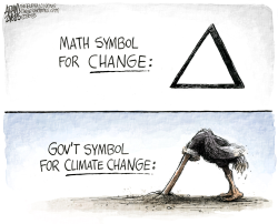 CLIMATE CHANGE  by Adam Zyglis