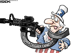HIGH CAPACITY GUNS  by Steve Sack