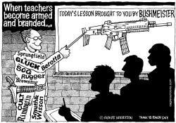ARMED TEACHERS by Monte Wolverton