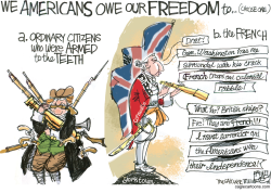 FREEDOM FROGS by Pat Bagley