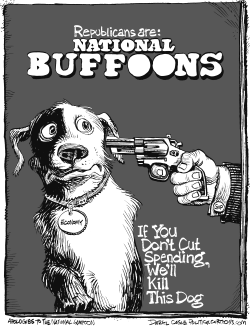 NATIONAL BUFFOONS by Daryl Cagle