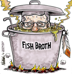 FISH BROTH by Steve Nease