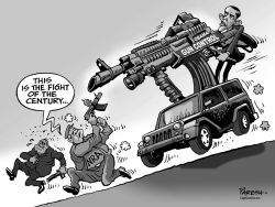 OBAMA GUN CONTROL by Paresh Nath