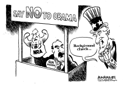 NRA AND GUN MAKERS by Jimmy Margulies