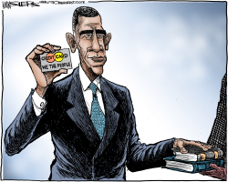 CREDIT CARD OATH by Kevin Siers