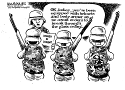WOMEN IN COMBAT by Jimmy Margulies