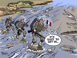 FRANCE IN MALI  by Paresh Nath