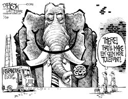 GOP REACHES OUT by John Darkow
