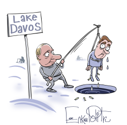 LAKE DAVOS by Sergei Elkin